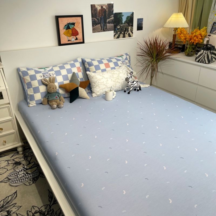 91家纺网 家纺一手货源 找家纺 HL原创 2022春夏新款13070全棉40支四件套 相遇