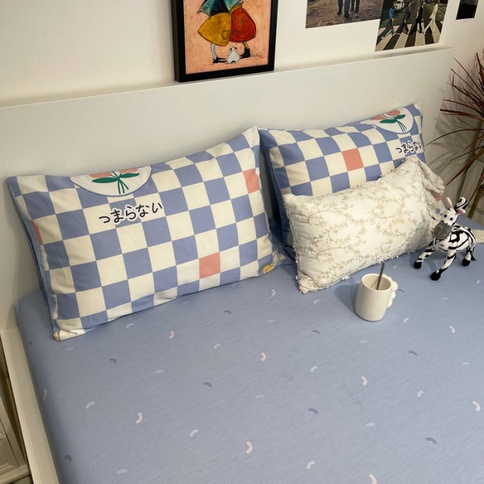 91家纺网 家纺一手货源 找家纺 HL原创 2022春夏新款13070全棉40支四件套 相遇