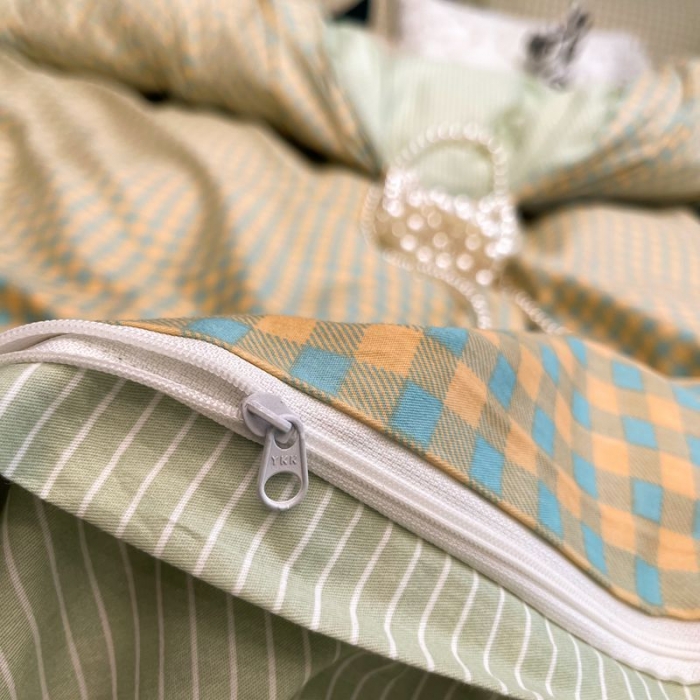 91家纺网 家纺一手货源 找家纺 HL原创 2022春夏新款13070全棉40支四件套 小文艺