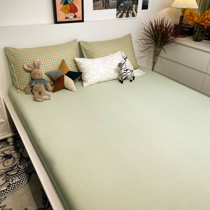 91家纺网 家纺一手货源 找家纺 HL原创 2022春夏新款13070全棉40支四件套 小文艺