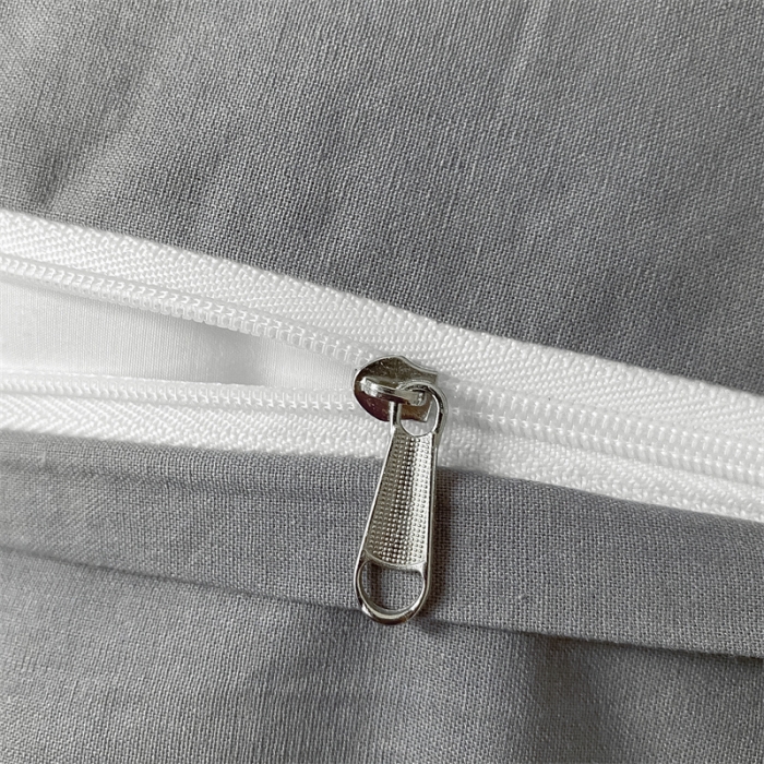 91家纺网 家纺一手货源 找家纺 金丝鸟2023新款A类60支全棉水洗棉华夫格四件套苏珊格 苏珊格灰