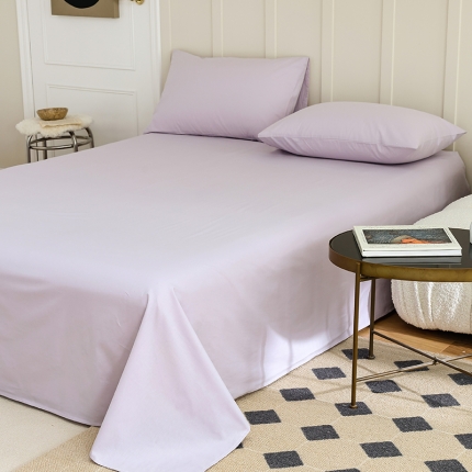 91家纺网 家纺一手货源 找家纺 全棉水洗棉双人床单单件纯棉北欧纯色单人学生宿舍全棉被单被罩