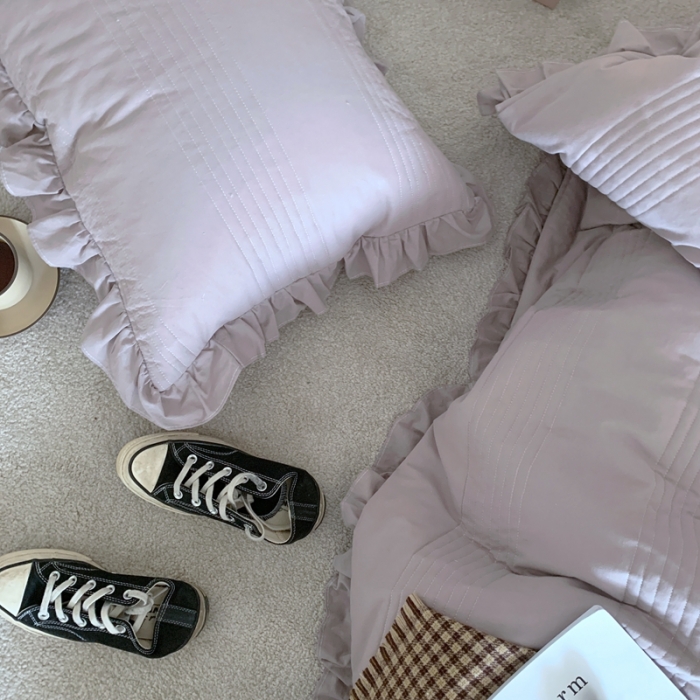 91家纺网 家纺一手货源 找家纺 （总）六巷胡同 2022新款绗缝夹棉水洗棉四件套