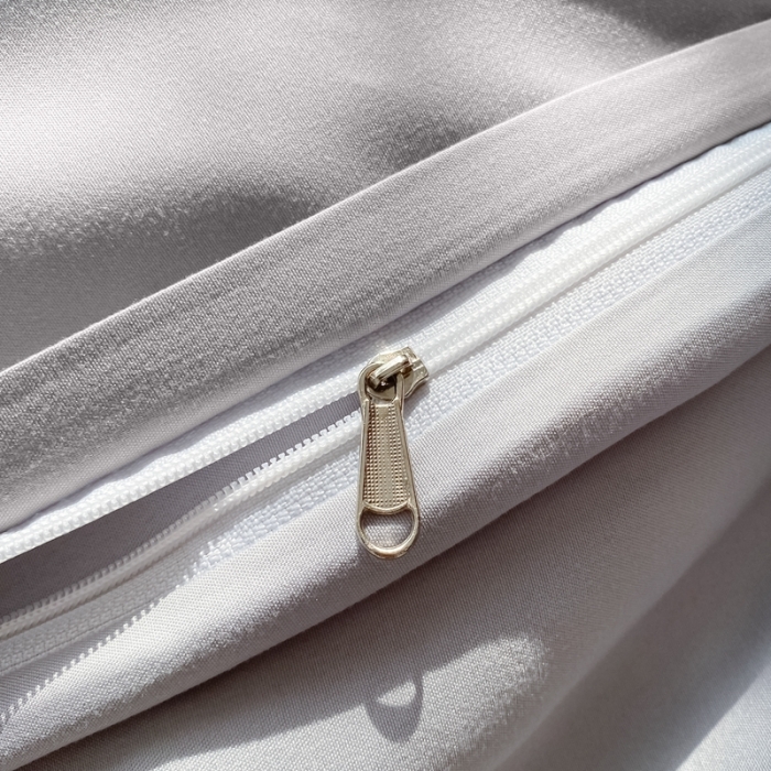 91家纺网 家纺一手货源 找家纺 雨帆 2022新款纯色双拼磨毛四件套 烟雾粉