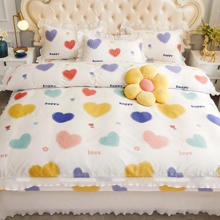 91家纺网 家纺一手货源 找家纺 （总）宜凡家纺 2022新款全棉床盖四件套