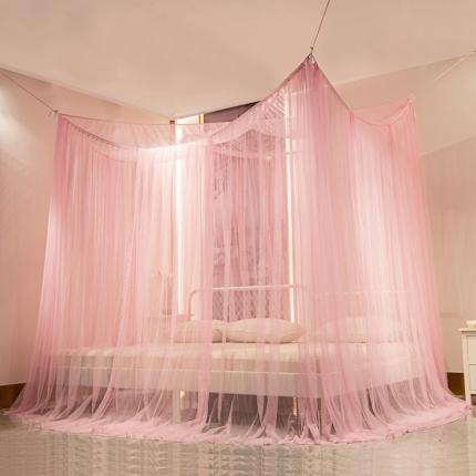 91家纺网 家纺一手货源 找家纺 总青竹苑 2022新款万能蚊帐挂账吊顶睡帐特大不规则床拼接床蚊帐