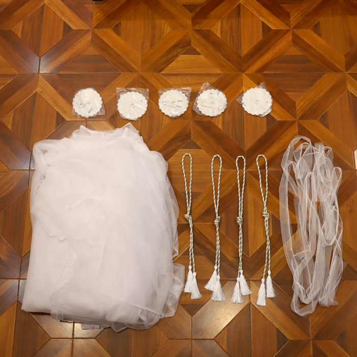 91家纺网 家纺一手货源 找家纺 总青竹苑 2022新款万能蚊帐挂账吊顶睡帐特大不规则床拼接床蚊帐