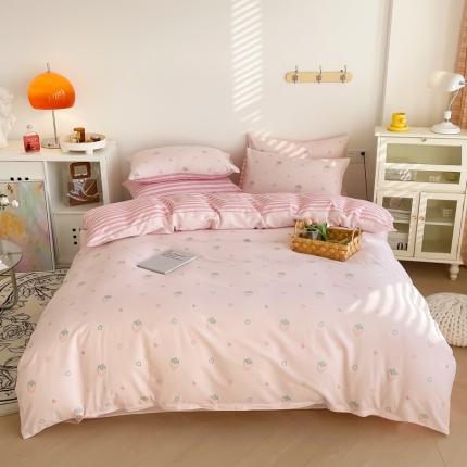 91家纺网 家纺一手货源 找家纺 （总）沐辰 2022新款全棉13372系列印花四件套