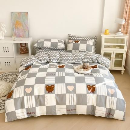 91家纺网 家纺一手货源 找家纺 （总）沐辰 2022新款全棉13372系列印花四件套