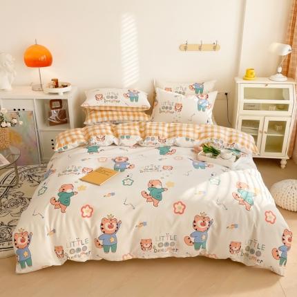 91家纺网 家纺一手货源 找家纺 （总）沐辰 2022新款全棉13372系列印花四件套