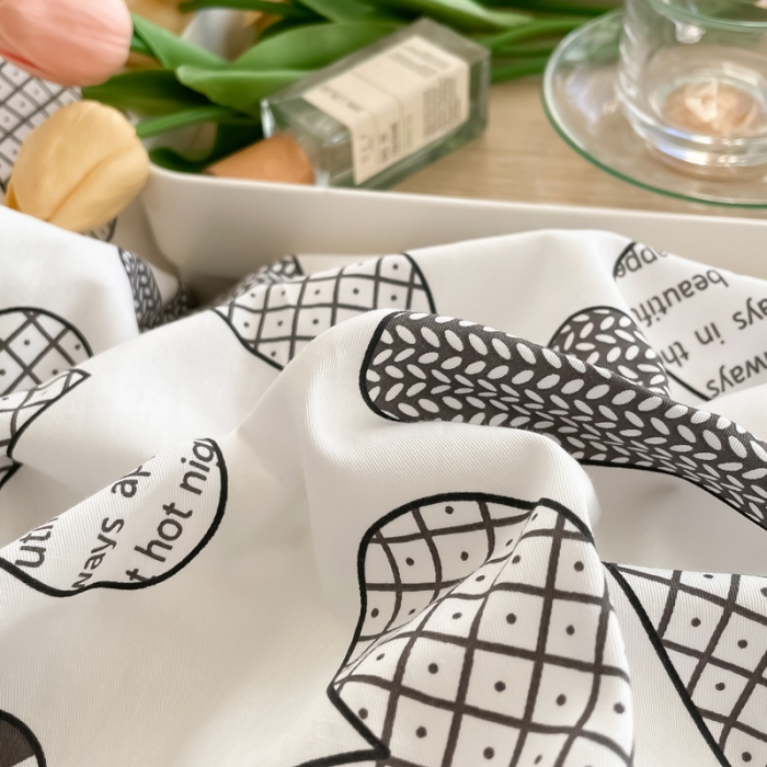 91家纺网 家纺一手货源 找家纺 沐辰 2022新款全棉13372系列印花四件套 爱心格格