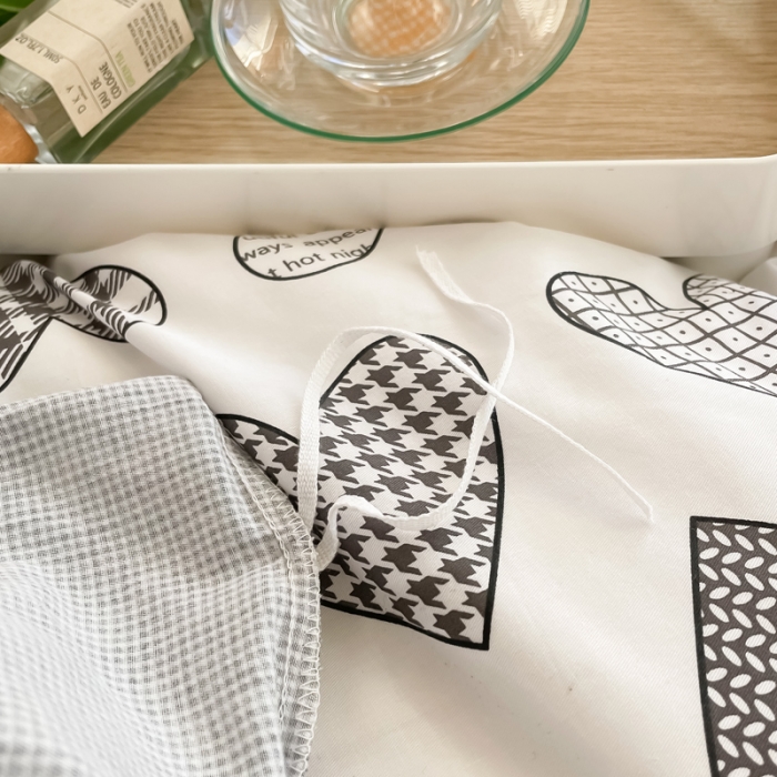 91家纺网 家纺一手货源 找家纺 沐辰 2022新款全棉13372系列印花四件套 爱心格格