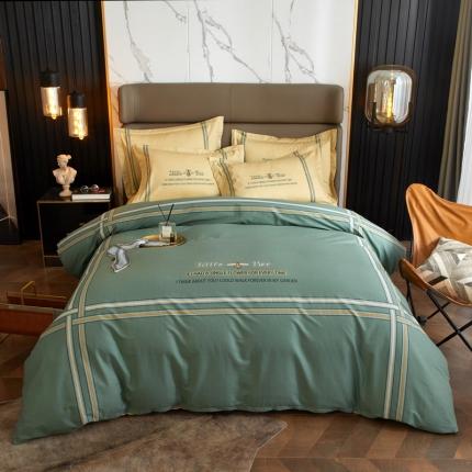 91家纺网 家纺一手货源 找家纺 （总）金纱玉纺 2022新款全棉13372大版印花四件套