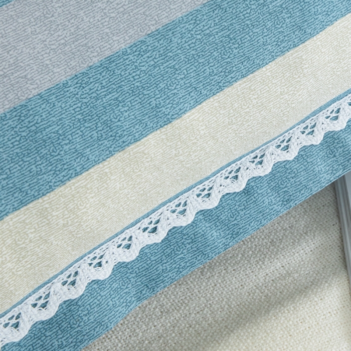 91家纺网 家纺一手货源 找家纺 杜先生 2023新款全棉花边亚麻枕套一对 都市生活