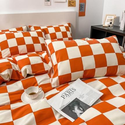 91家纺网 家纺一手货源 找家纺 简宜家居2022新款全棉卡通印花小清新四件套-简约系列宝莱