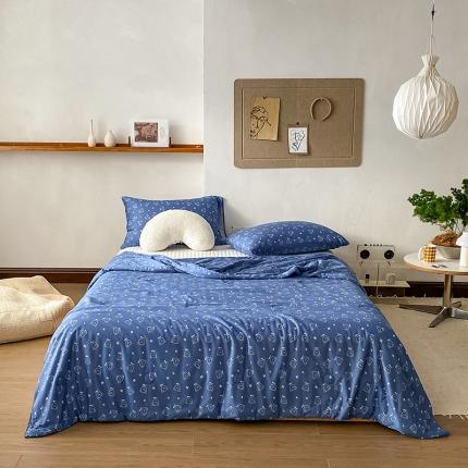 91家纺网 家纺一手货源 找家纺 寐眠 2022新款生态A类大豆针织棉夏被 冰冰熊