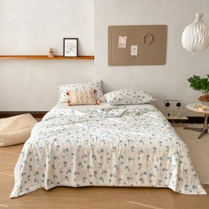 91家纺网 家纺一手货源 找家纺 寐眠 2022新款生态A类大豆针织棉夏被 快乐鸭