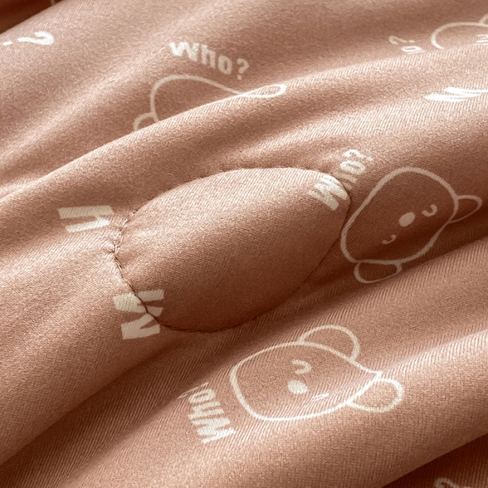 91家纺网 家纺一手货源 找家纺 寐眠 2022新款生态A类大豆针织棉夏被 好多熊