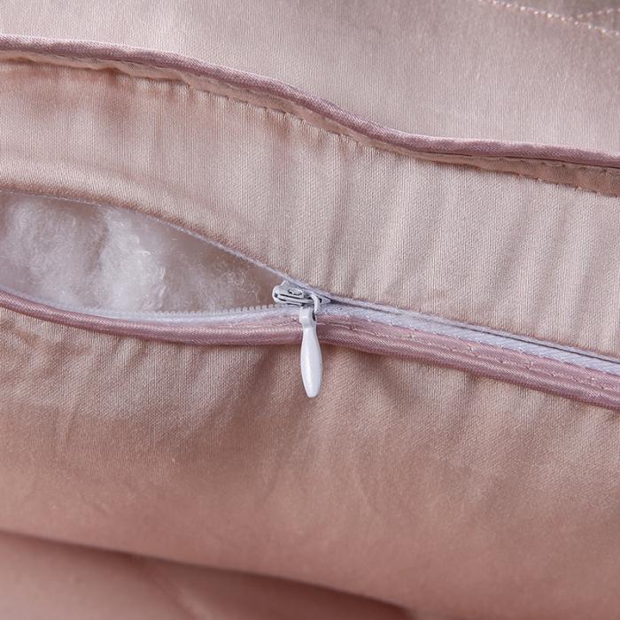 91家纺网 家纺一手货源 找家纺 2022新品竹纤维蚕蛹蛋白羽丝绒枕头成人护颈单人枕芯美肤枕