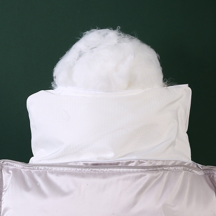 91家纺网 家纺一手货源 找家纺 2022奢享莫代尔提花仪征羽丝绒枕头成人护颈单人枕芯软枕