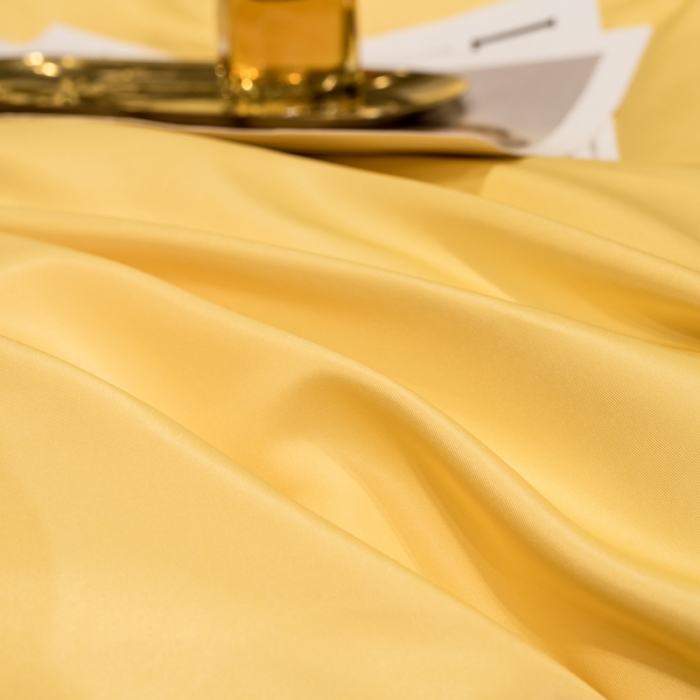 91家纺网 家纺一手货源 找家纺 骏腾2023新款水洗冰丝刺绣四件套真丝三件套-梦精灵 柠檬黄