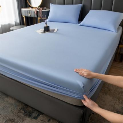 91家纺网 家纺一手货源 找家纺 （总）雯豆 2022新款单层亲肤水洗棉印花床笠