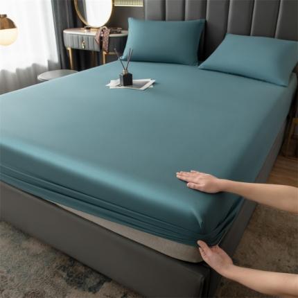 91家纺网 家纺一手货源 找家纺 （总）雯豆 2022新款单层亲肤水洗棉印花床笠