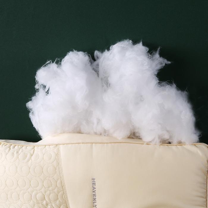 91家纺网 家纺一手货源 找家纺 2022新品刺绣臻丝亲肤SPA透气护颈椎枕芯安睡美容枕头