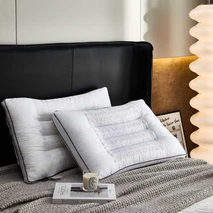 91家纺网 家纺一手货源 找家纺 蚕丝决明子枕头枕芯助眠颈椎枕家用睡眠枕护颈椎枕