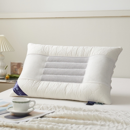 91家纺网 家纺一手货源 找家纺 决明子枕头枕芯护颈椎助睡眠天然乳胶枕