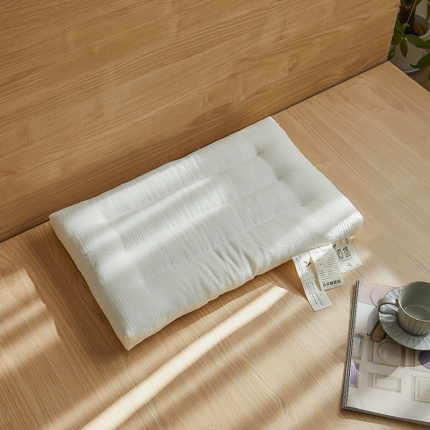 91家纺网 家纺一手货源 找家纺 新款日式生态原棉A类母婴级儿童学生成人柔软枕头大豆枕芯