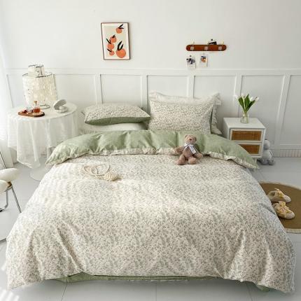 91家纺网 家纺一手货源 找家纺 （总）珺柔家纺 2022新款13372全棉印花四件套（三）