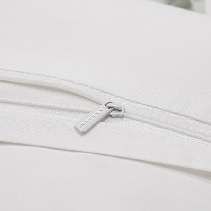 91家纺网 家纺一手货源 找家纺 魅都新款100长绒棉刺绣轻奢风彩蝶 椰奶白