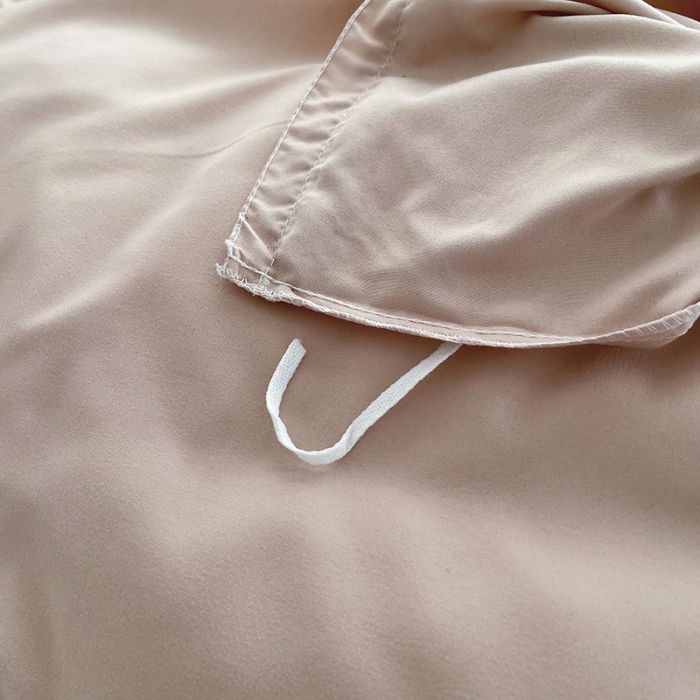 91家纺网 家纺一手货源 找家纺 曼谷家纺纯色简约刺绣四件套柔软磨毛床上用字母奶茶灰