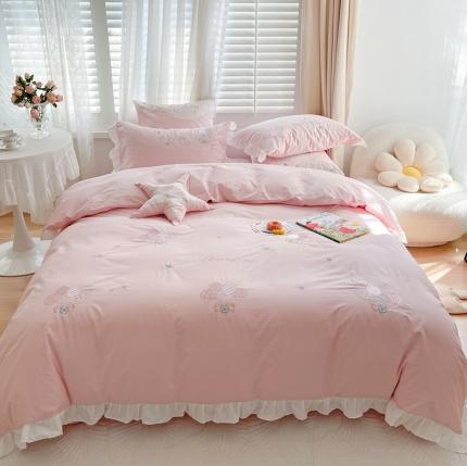 （总）馨蕊 2022春夏新品全棉水洗棉高定系列四件套-气球