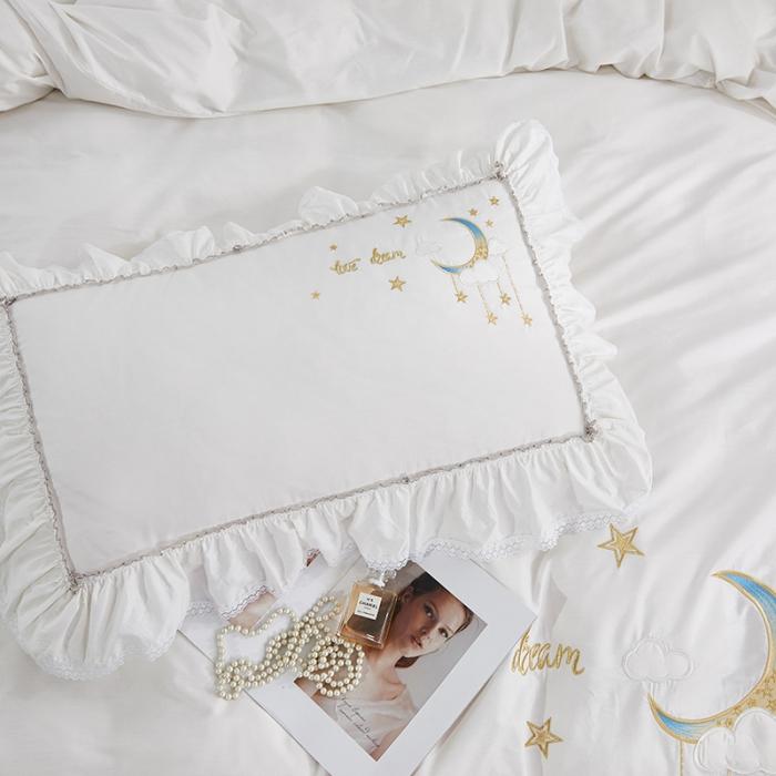 91家纺网 家纺一手货源 找家纺 （总）亲亲公主 新款全棉韩版公主风刺绣四件套