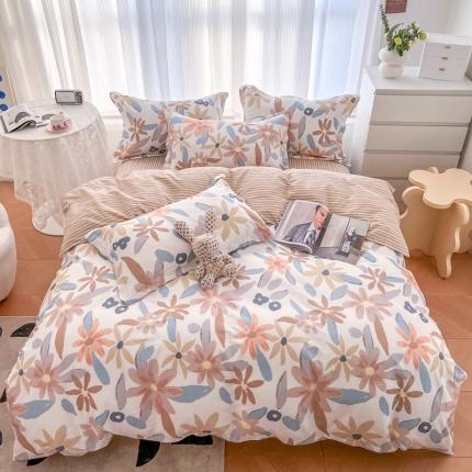 91家纺网 家纺一手货源 找家纺 （总）盛馨家纺 2023年网红直播爆款全棉小清新四件套