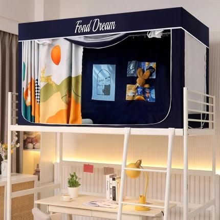 91家纺网 家纺一手货源 找家纺 (总)安金蚊帐 2022新款99％涂层强遮光学生蚊帐