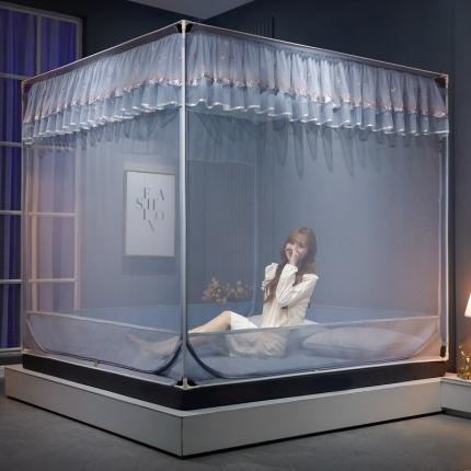 91家纺网 家纺一手货源 找家纺 （总）梦尔佳蚊帐 2023新款花边款外穿蚊帐