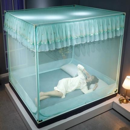 91家纺网 家纺一手货源 找家纺 （总）梦尔佳蚊帐 2023新款花边款外穿蚊帐