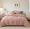 91家纺网 家纺一手货源 找家纺 寐眠 2022新款A类人字纹水洗棉提花四件套 人字纹-脏粉