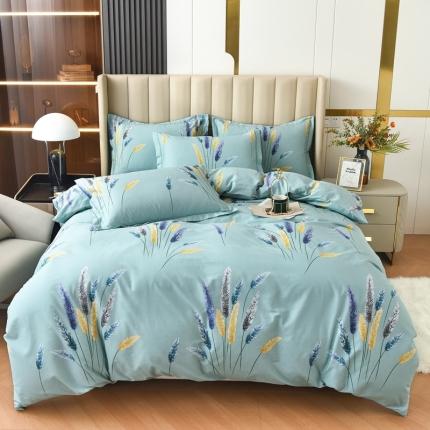 91家纺网 家纺一手货源 找家纺 （总）名优 2023新款13374全棉印花床单款四件套