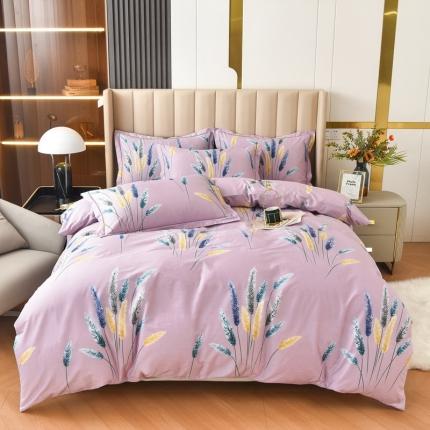 91家纺网 家纺一手货源 找家纺 （总）名优 2023新款13374全棉印花床单款四件套