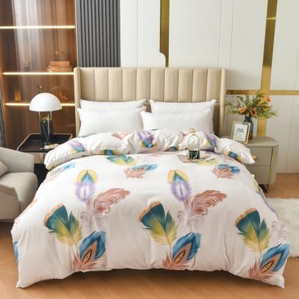 91家纺网 家纺一手货源 找家纺 （总）名优 2023新款13374全棉印花单被套