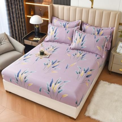 91家纺网 家纺一手货源 找家纺 （总）名优 2023新款13374全棉印花单床笠