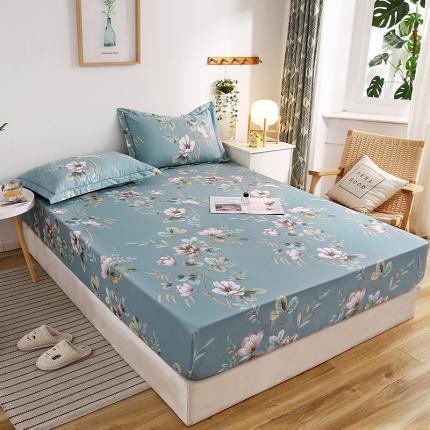 91家纺网 家纺一手货源 找家纺 （总）名优 2023新款13374全棉印花单床笠