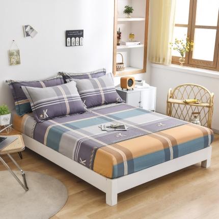 91家纺网 家纺一手货源 找家纺 （总）名优 2023新款13374全棉印花单床笠