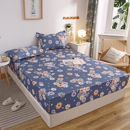 91家纺网 家纺一手货源 找家纺 （总）名优 2023新款13374全棉印花单床笠