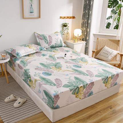 91家纺网 家纺一手货源 找家纺 （总）名优 2023新款13374全棉印花单床笠