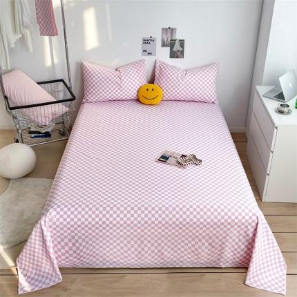 91家纺网 家纺一手货源 找家纺 （总）798 2022新款全棉13070水洗棉床单